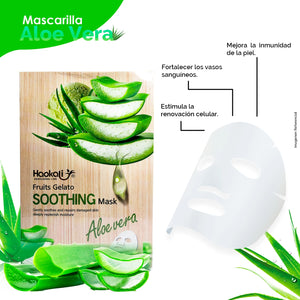 Mascarilla Calmante De Aloe Vera 30mlx10