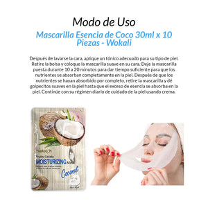 Mascarilla Esencia De Coco 30ml
