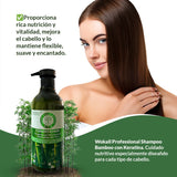 Acondicionador De Bamboo 550ml Wokali