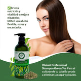 Shampoo De Té Verde 550ml – Wokali