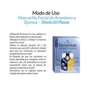Mascara Facial De Arandano Y Quinoa 30ml